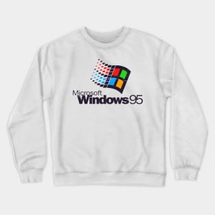 windows classic logo 95 Crewneck Sweatshirt